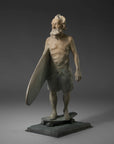 Man with a Surfboard
