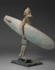 Man with a Surfboard