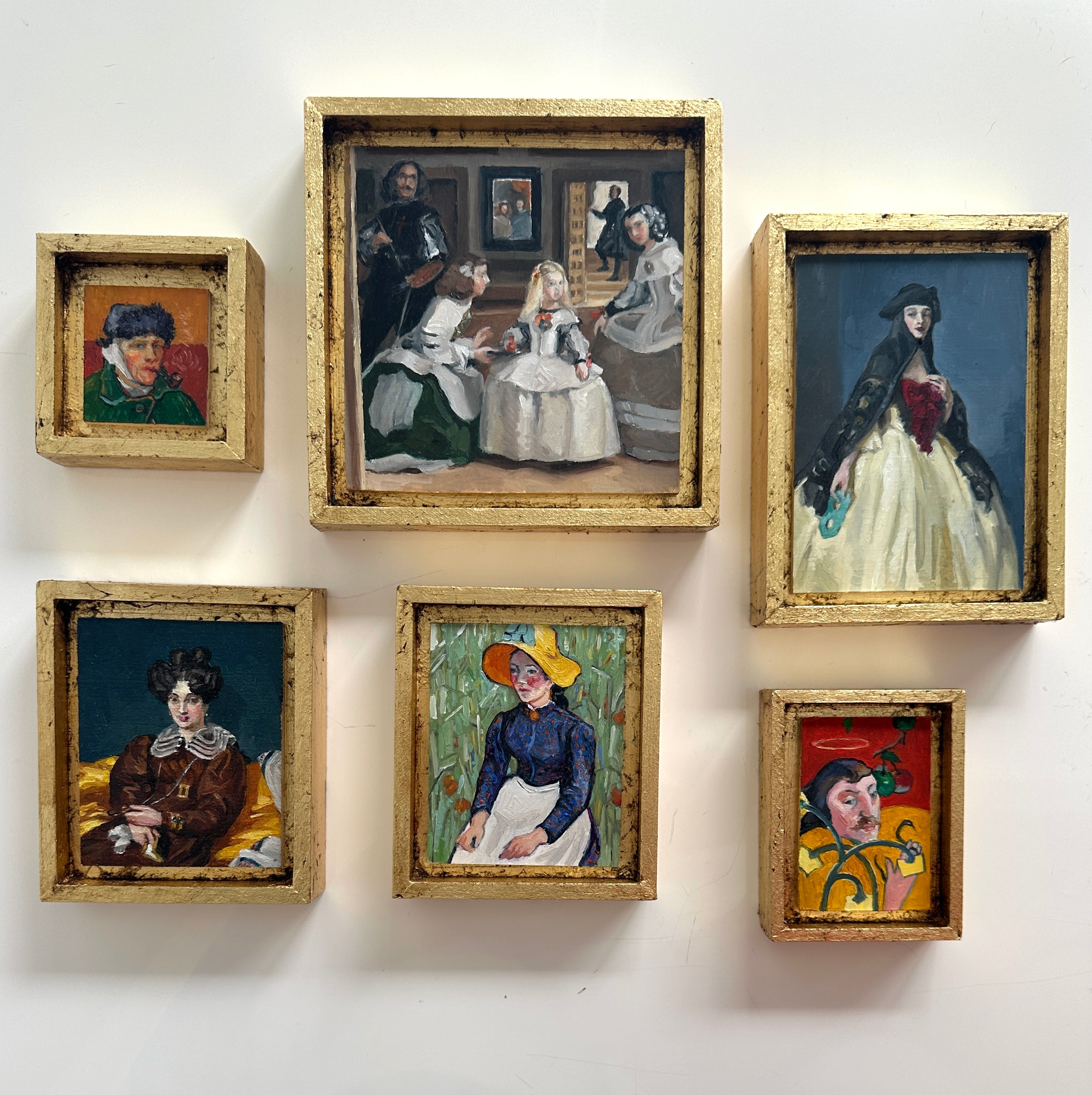 ほかの方発送×Velázquez【Las Meninas】複製画 File:Las Meninas, by Diego Velázquez, from Prado in Google