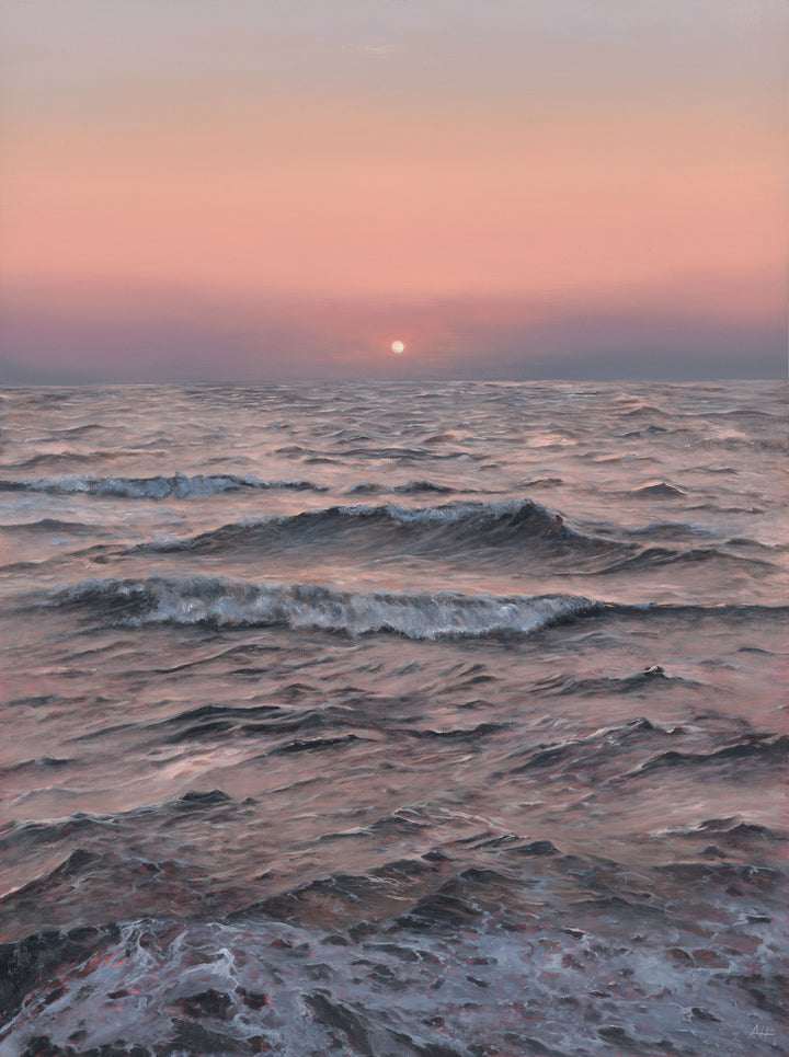 Capturing the Essence of the Ocean: The Textured Masterpieces of Oil Painter Adam Hall