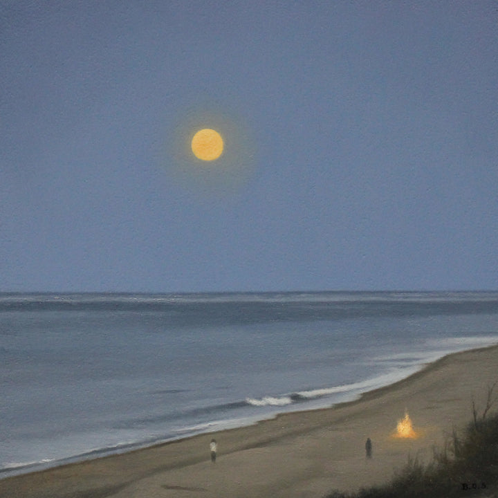Brett Scheifflee: Captivating the Moon with Brush and Canvas