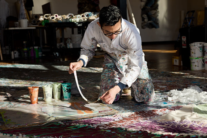 Welcoming Kenny Nguyen to Charleston: Artist in Residence at Robert Lange Studios