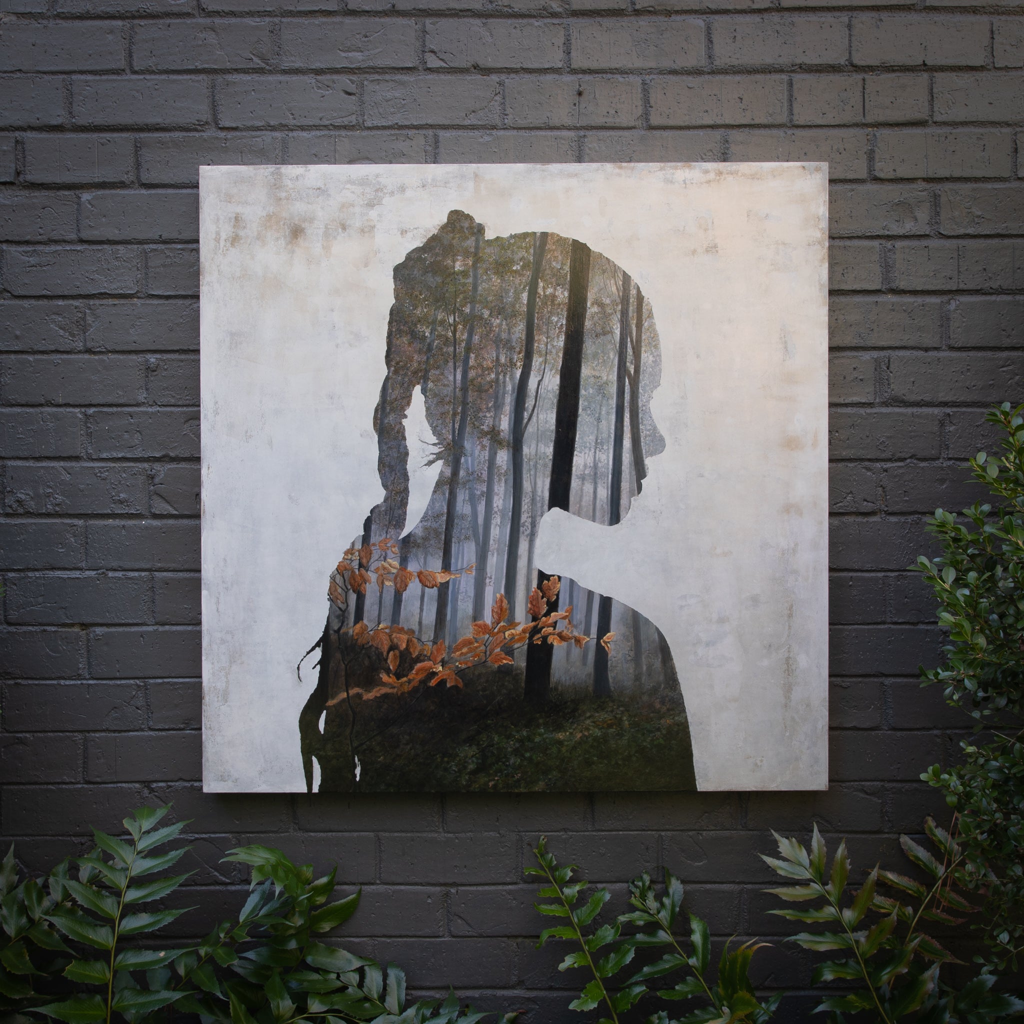 whispering leaves painting