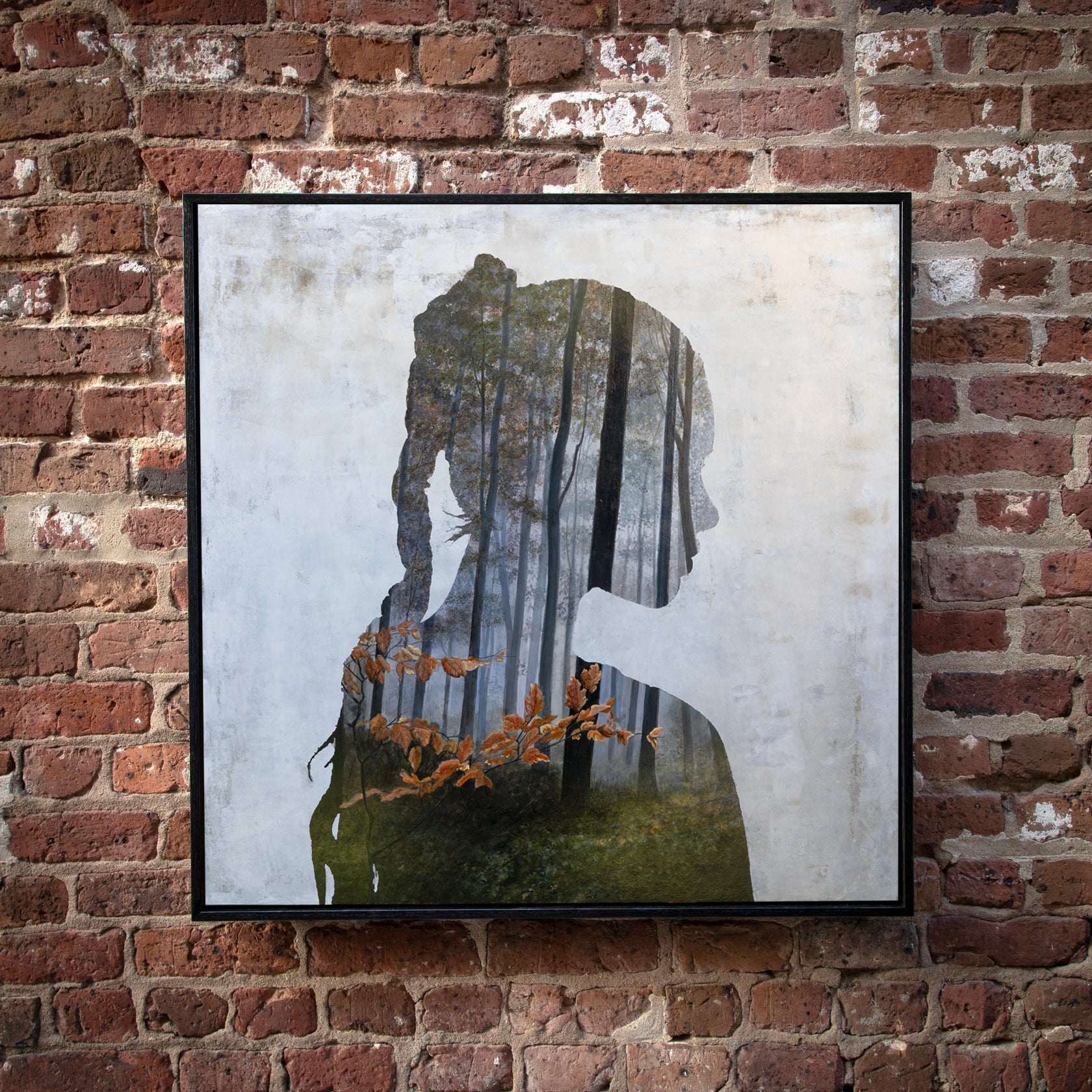 whispering leaves wall art