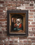 An Old Raccoon Unreeling Thread