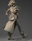 Woman Carrying Books