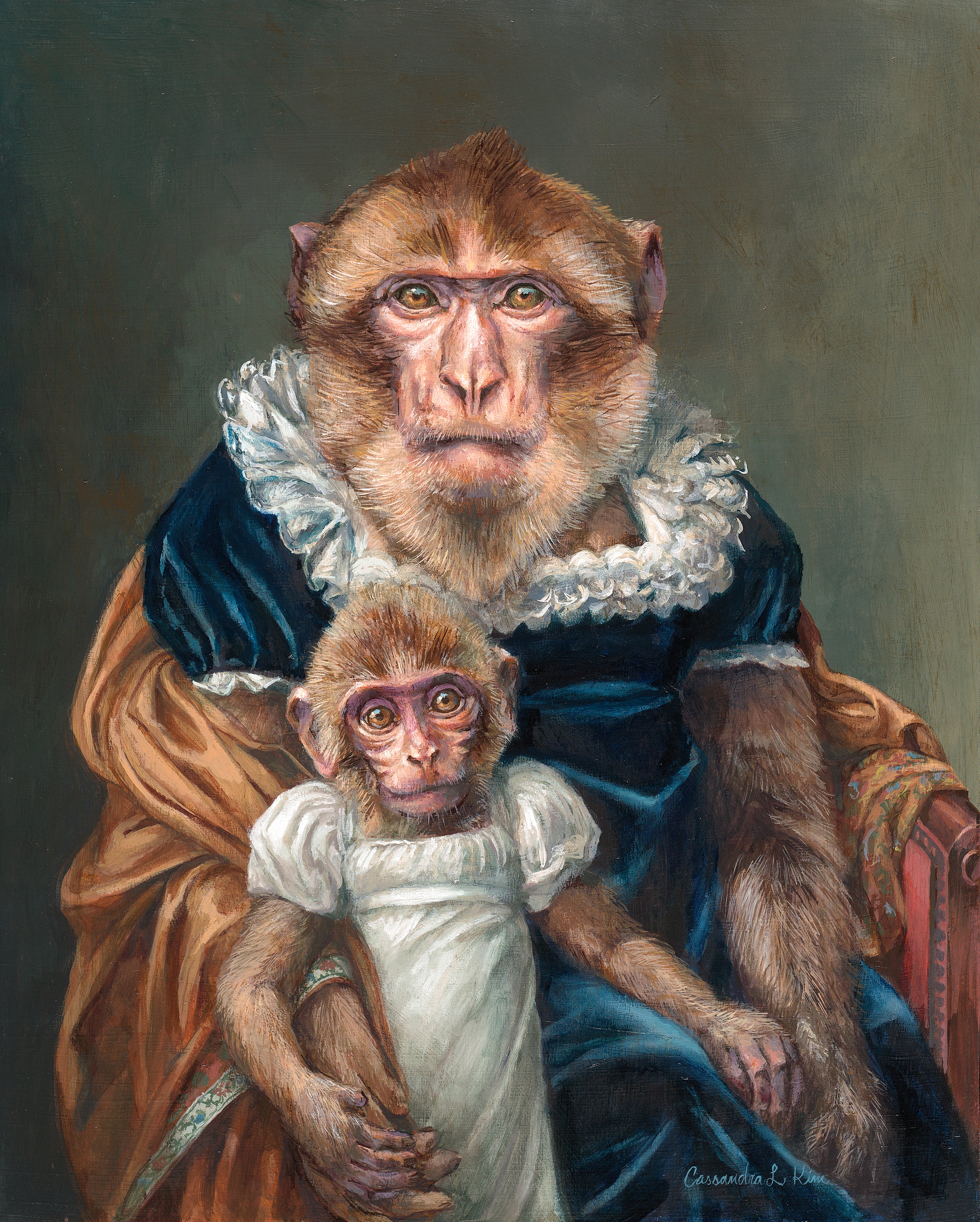 Lady Barbary and Her Daughter