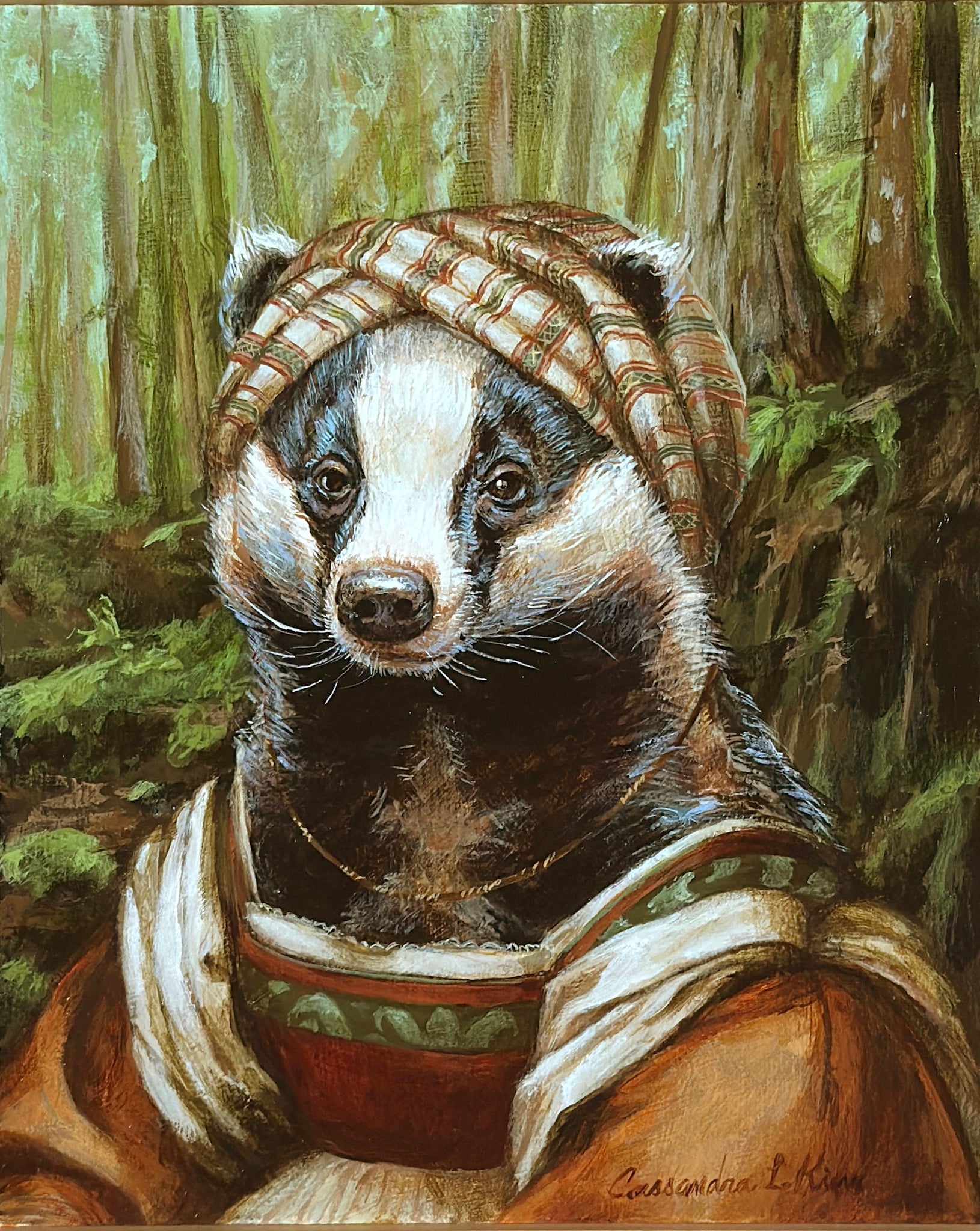 Miss Badger of the Woods