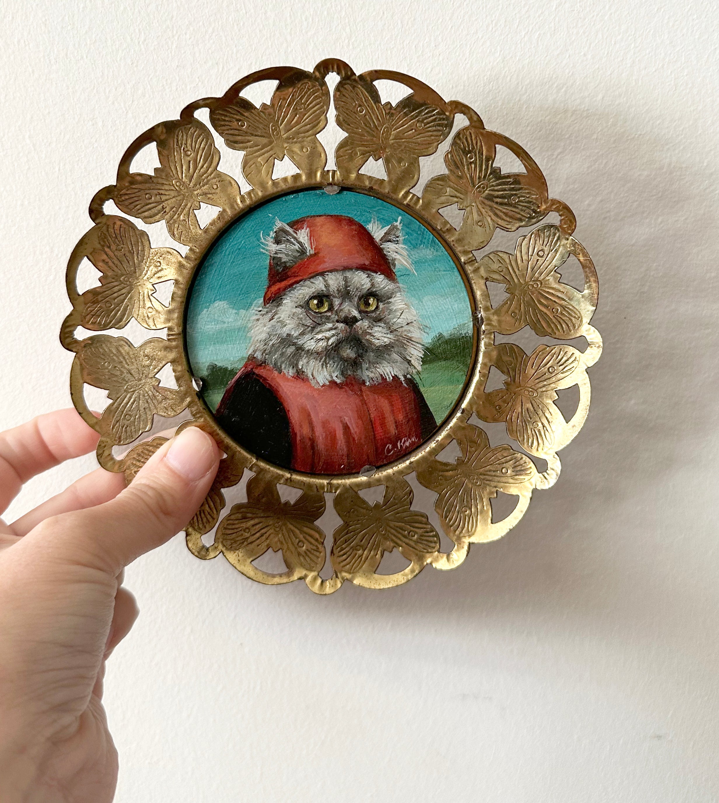 Portrait of a Young Cat