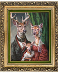 The Victorian Deer Family