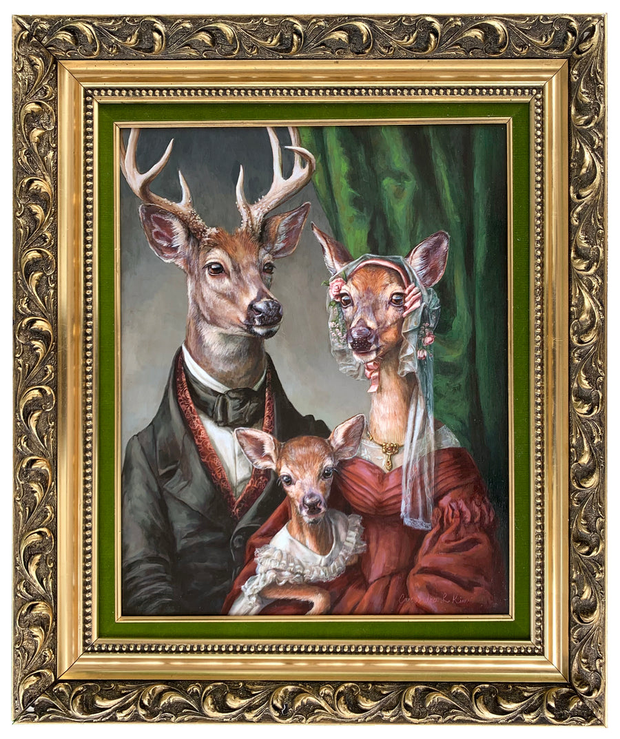 The Victorian Deer Family