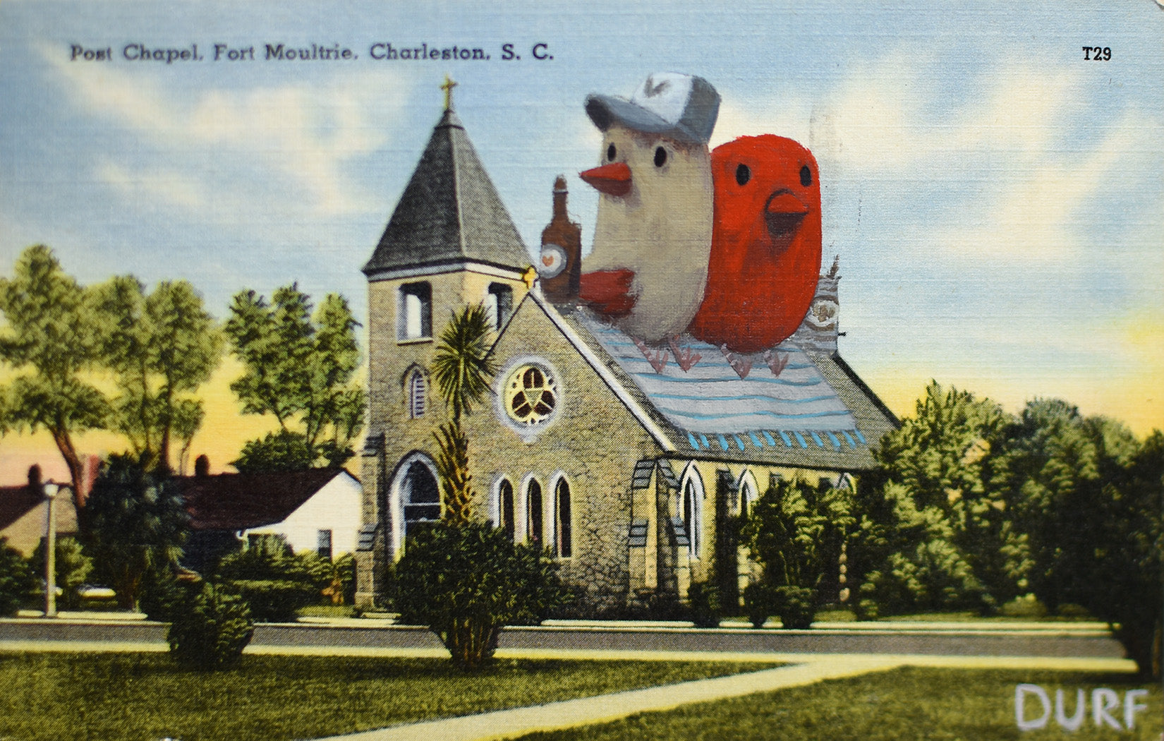 Chilling at the Chapel