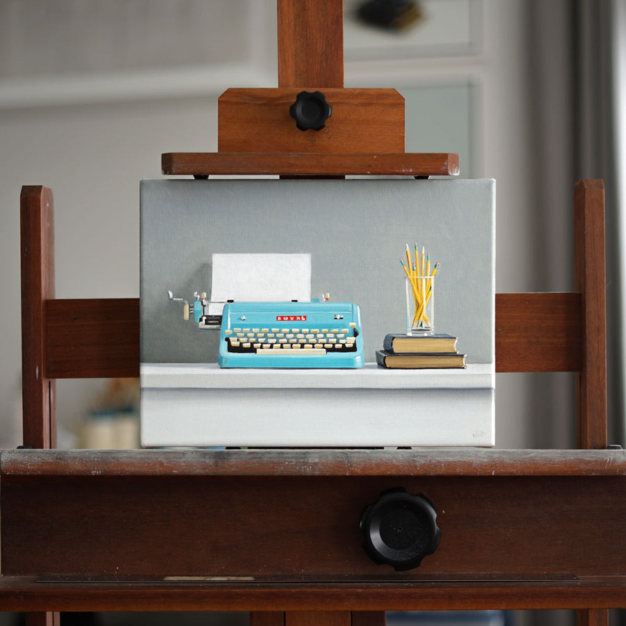 1957 Royal Quiet De Luxe and Pencils
