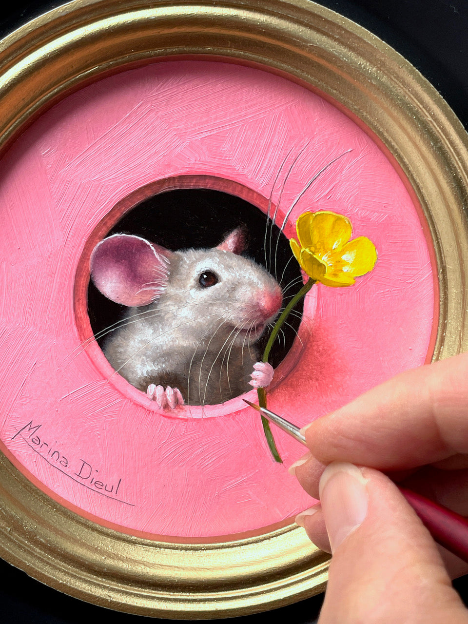 Petite Souris In Pink