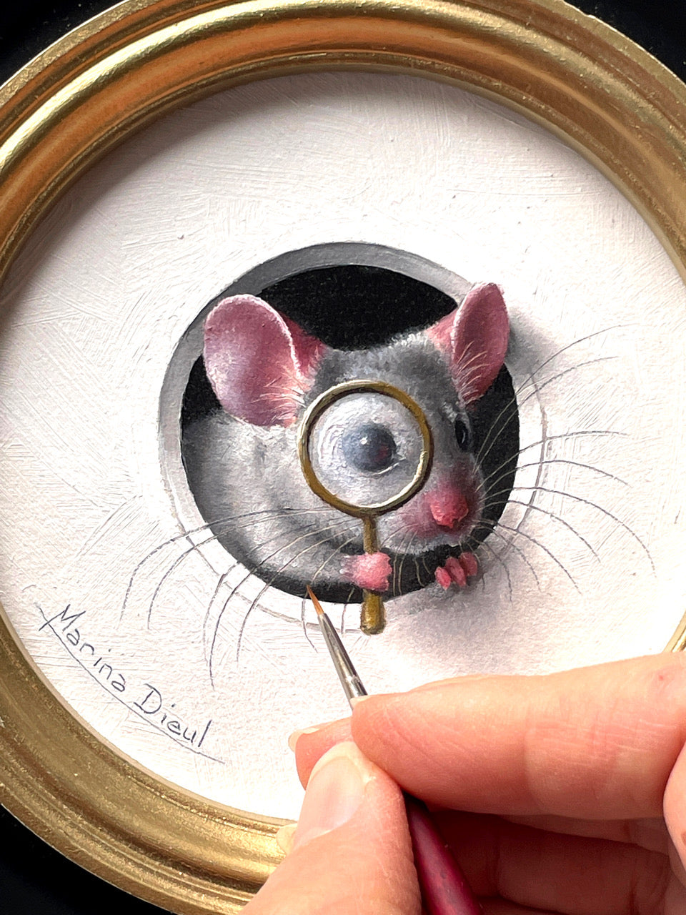 Petite Souris Magnified