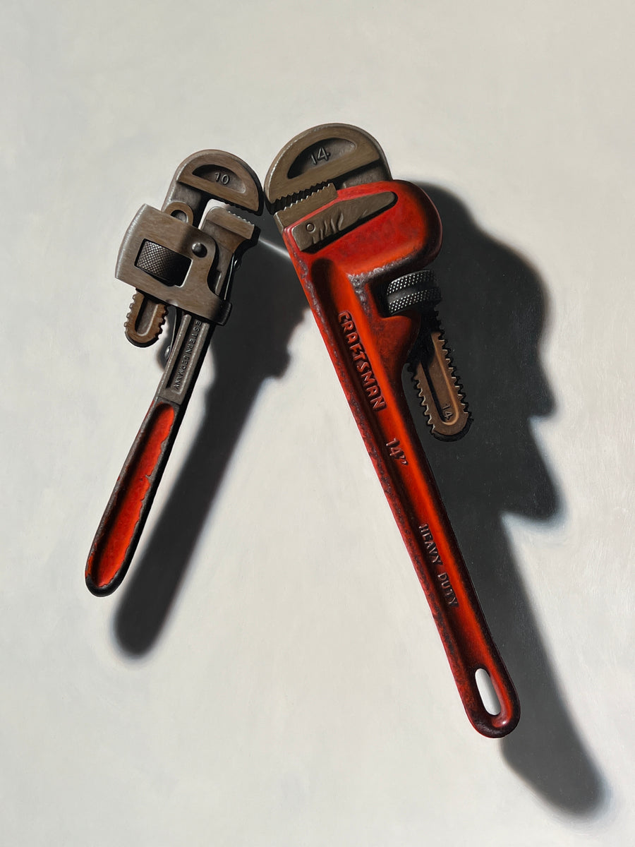 Unique wrench painting