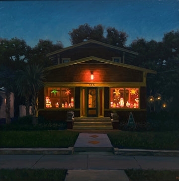 Snowbird Santas (study)