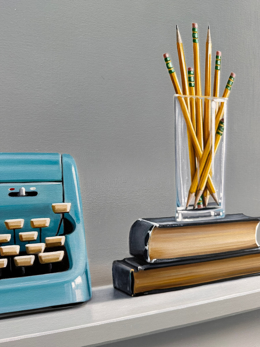 1957 Royal Quiet De Luxe and Pencils