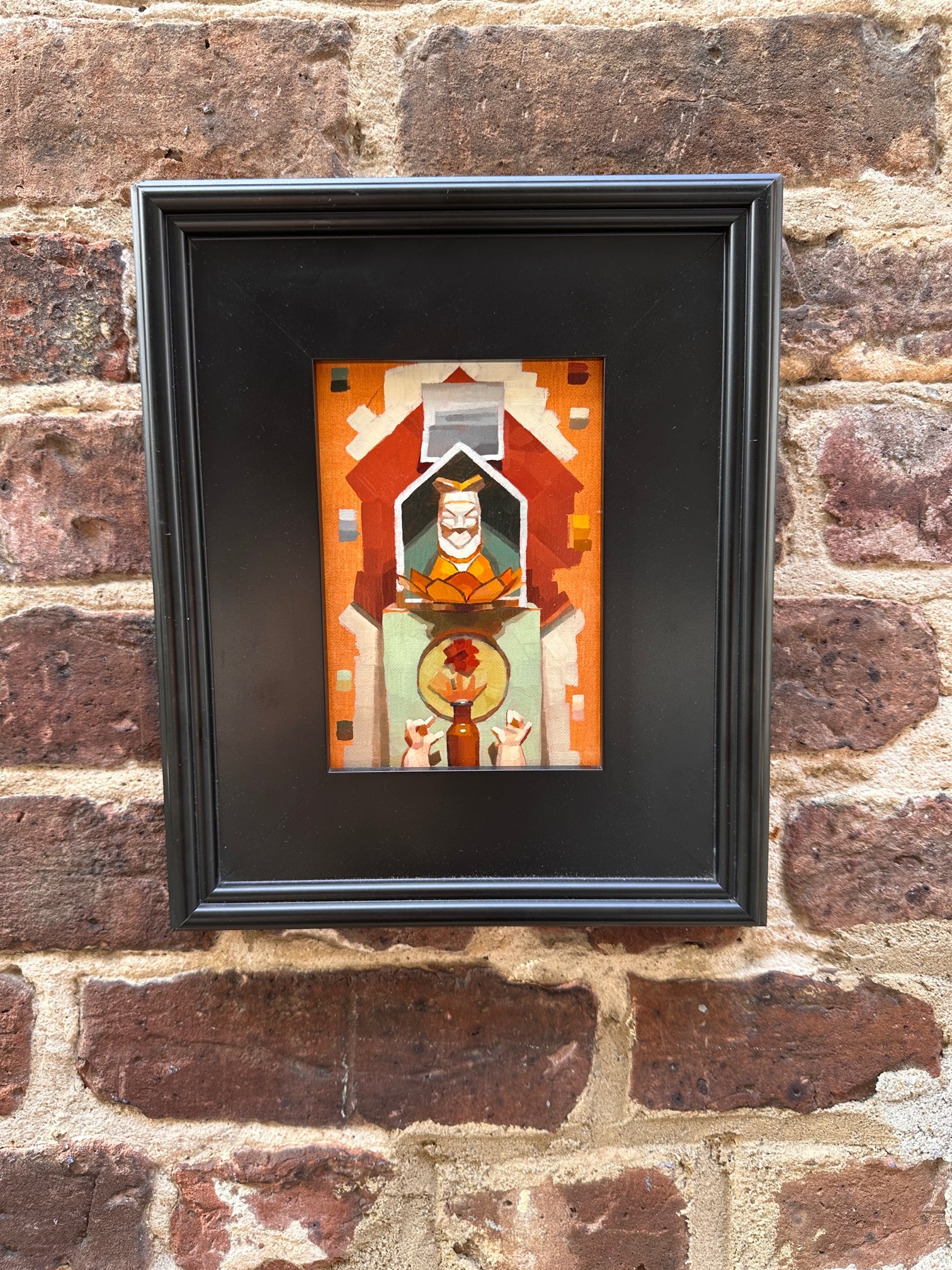 Color Study for The House That Mary Built