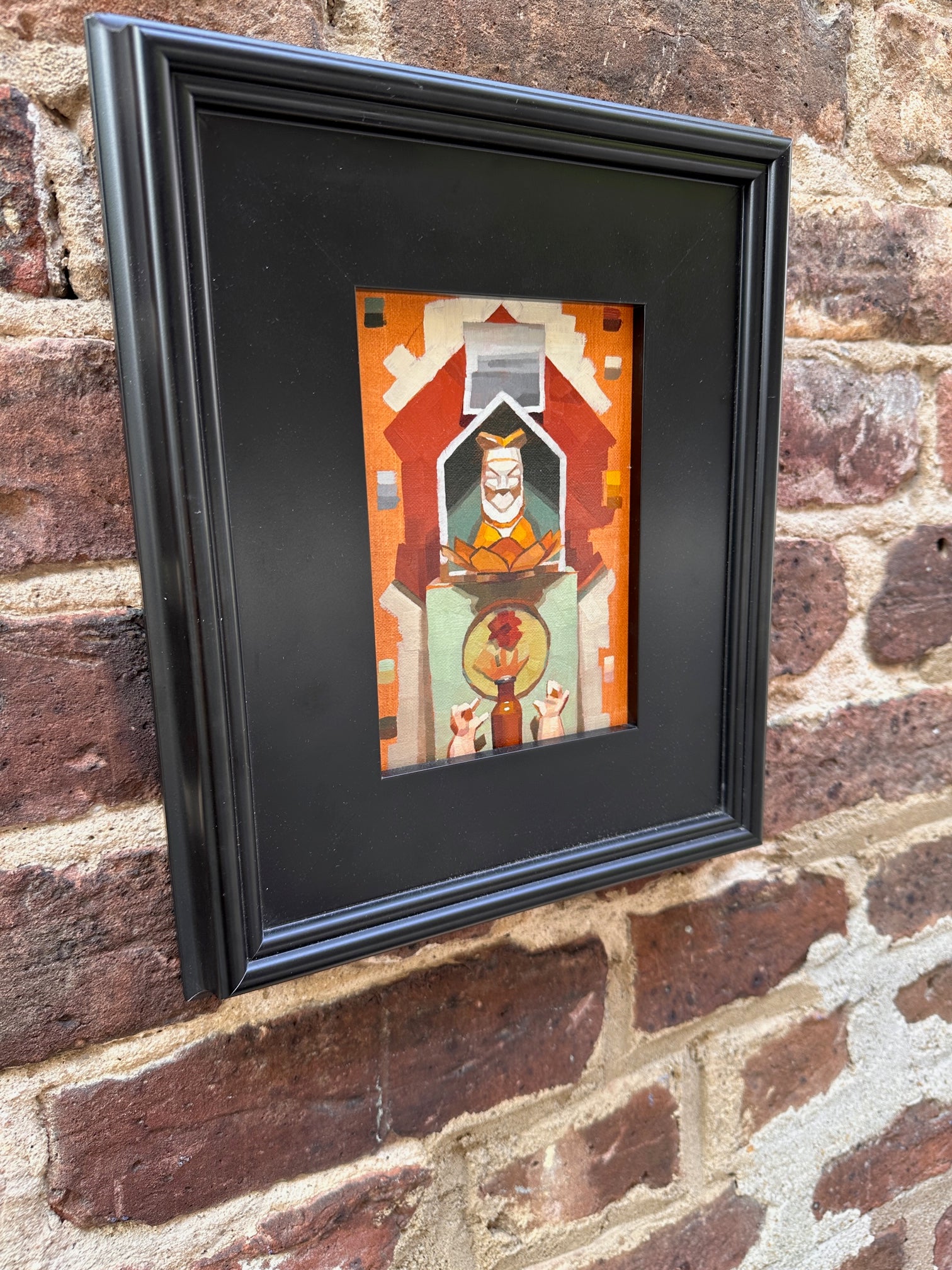 Color Study for The House That Mary Built