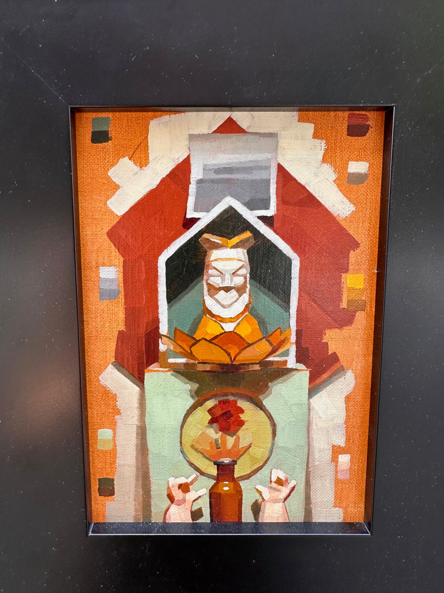 Color Study for The House That Mary Built