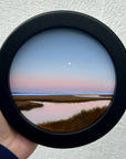 Porthole Series (into the Marsh with Moon)