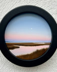 Porthole Series (into the Marsh with Moon)