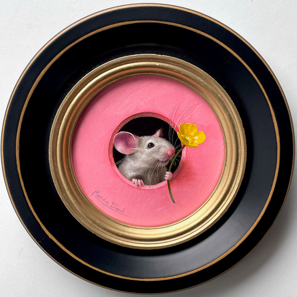 Petite Souris In Pink