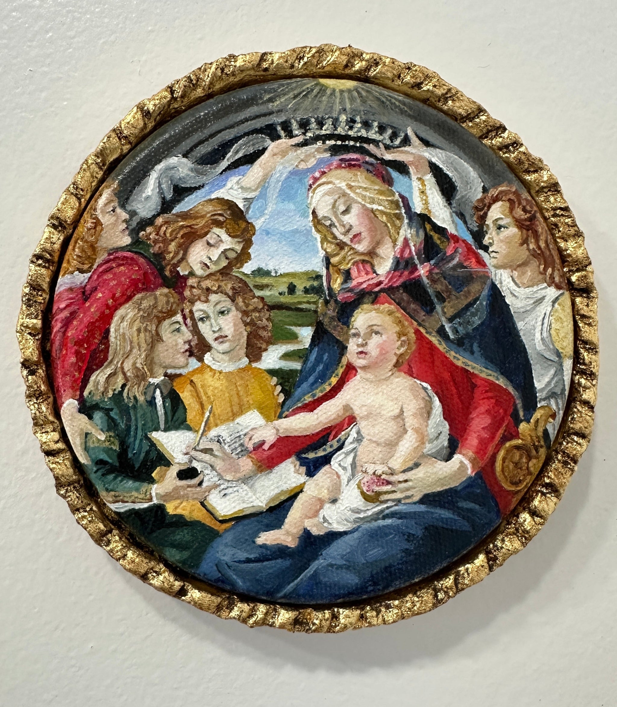 Mini Madonna of the Magnificat