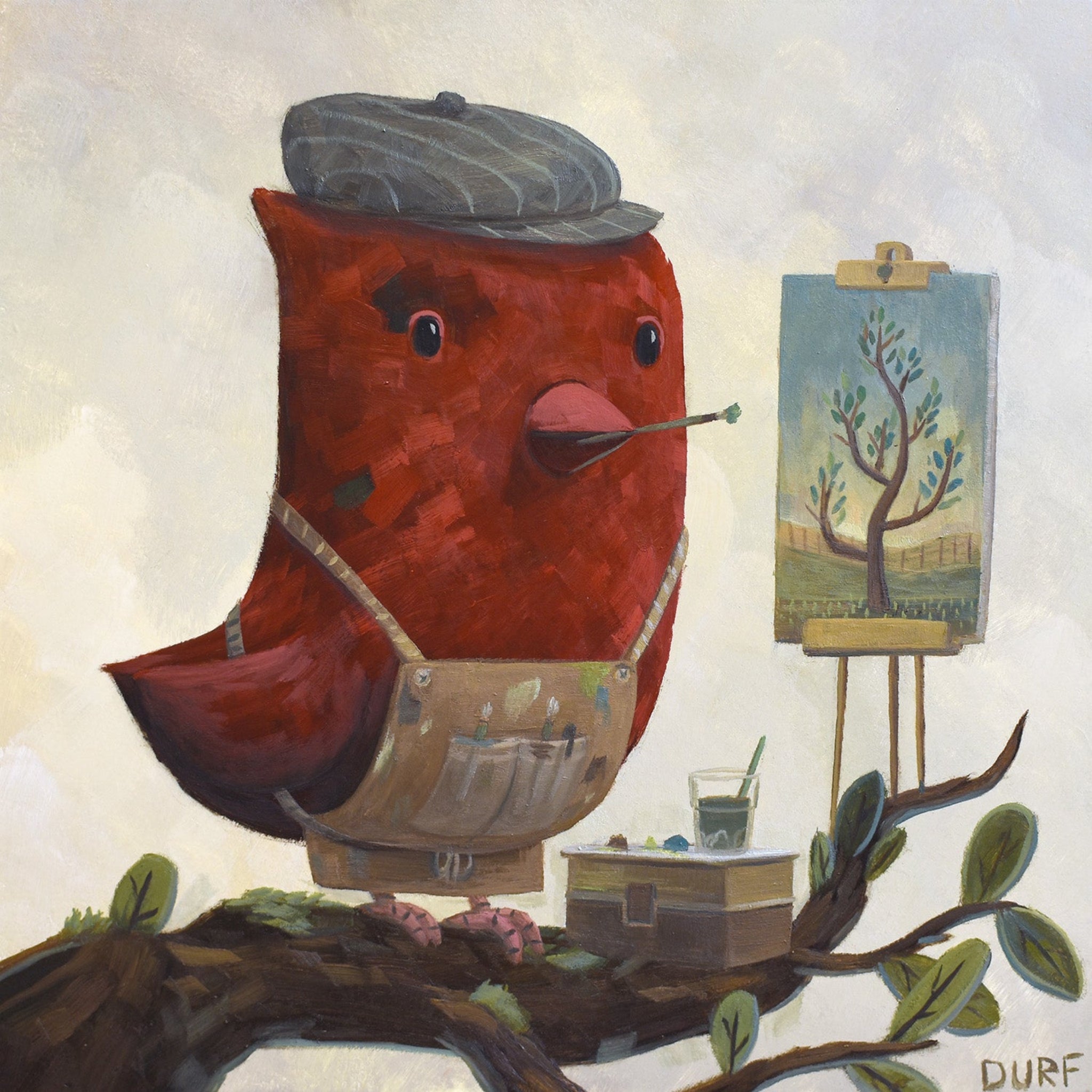 Painting the Blue Sky