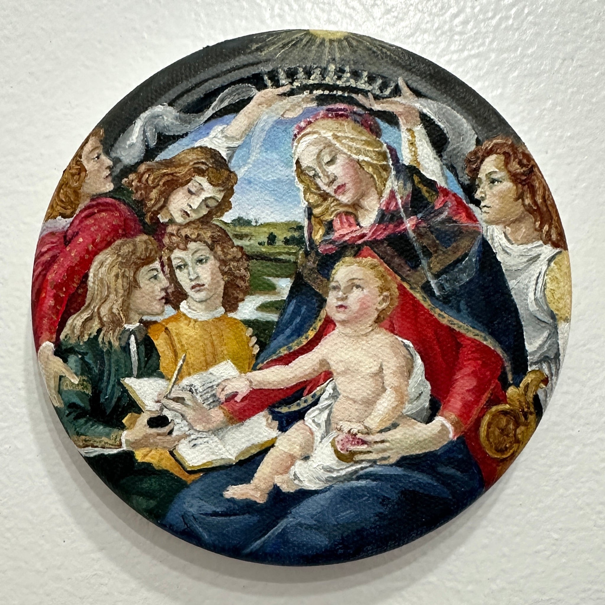 Mini Madonna of the Magnificat