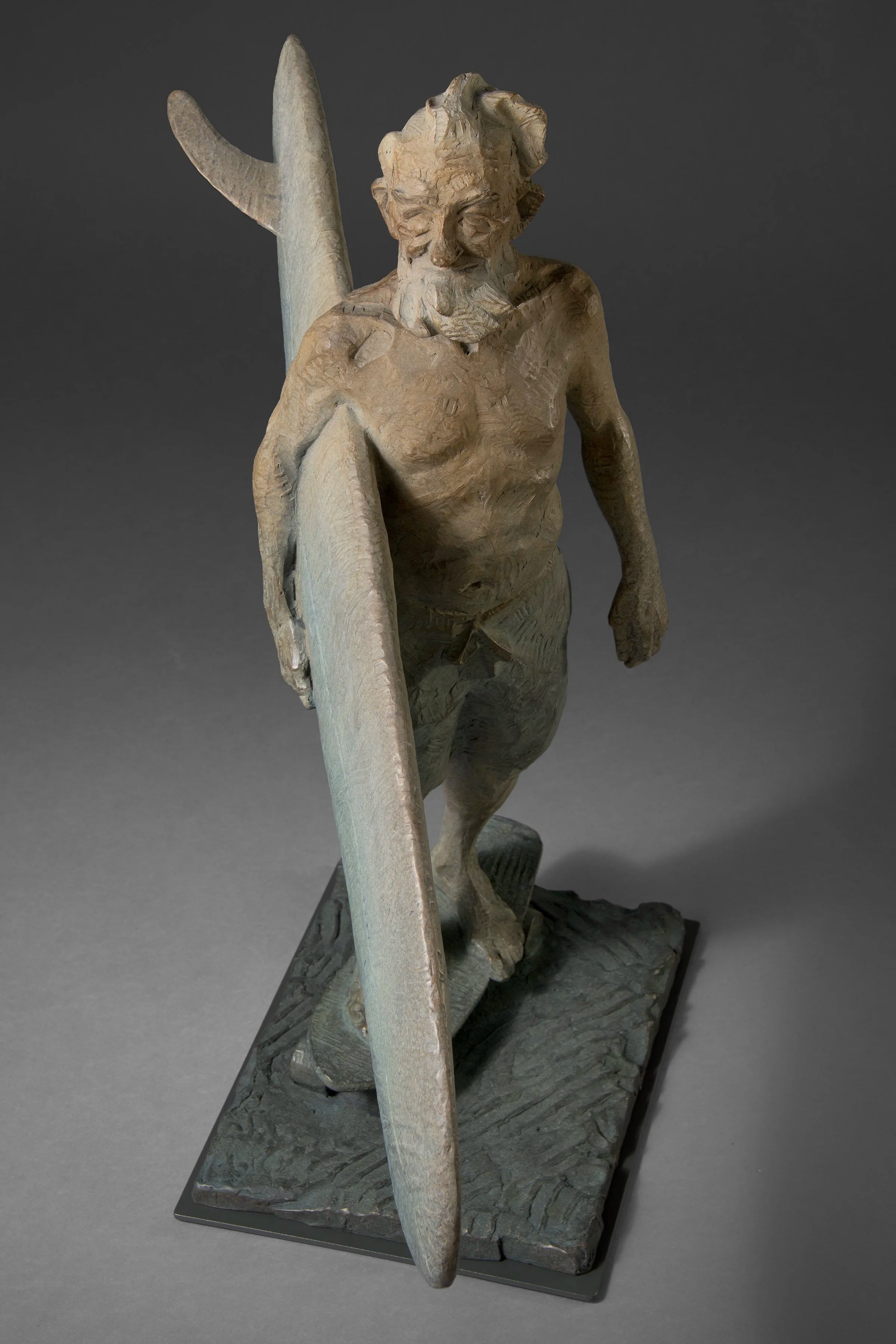Man with a Surfboard
