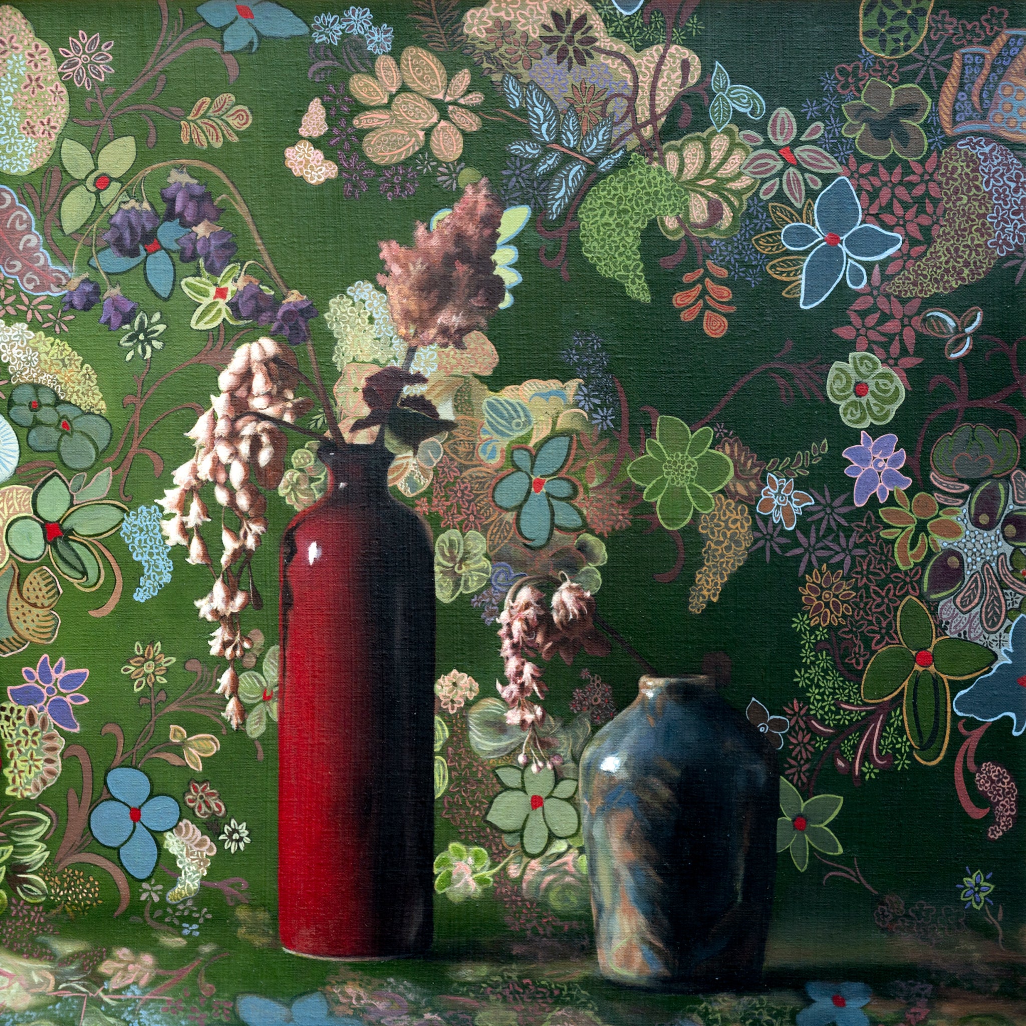 Viridescent Floral Chaos
