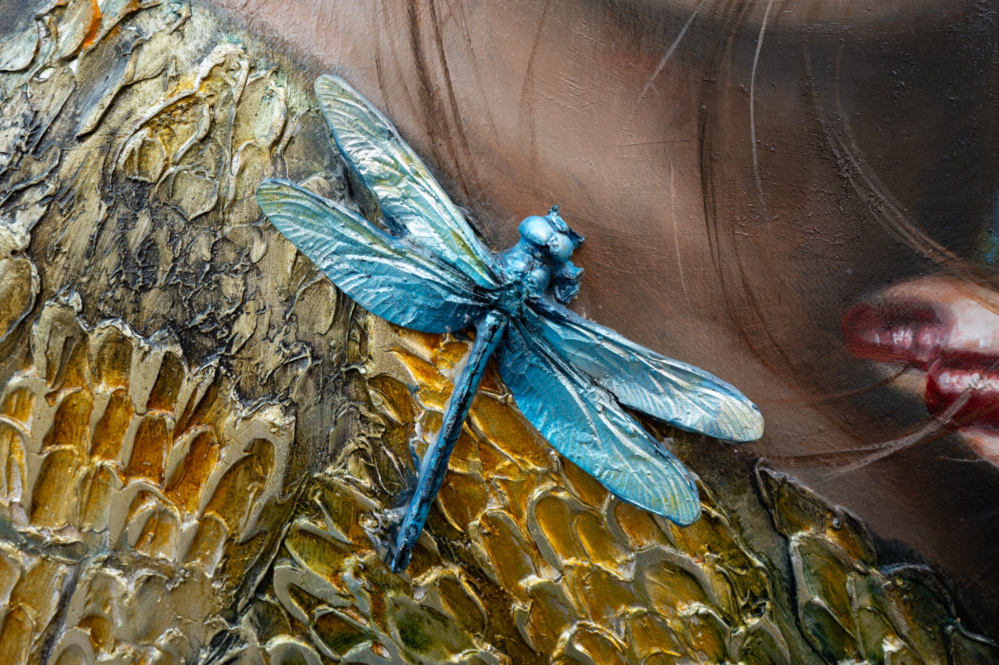 Blue Dragonfly