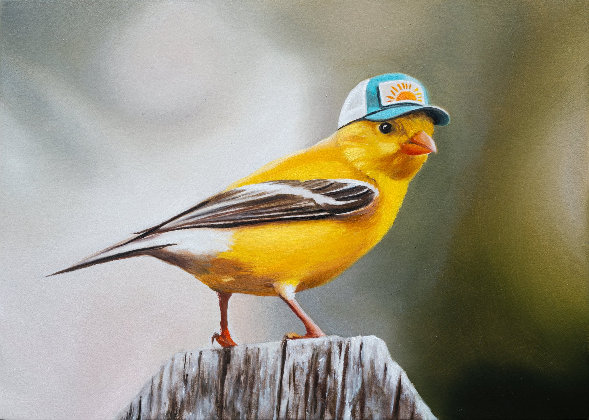 Good Vibes Goldfinch