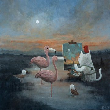 Artist with Audience