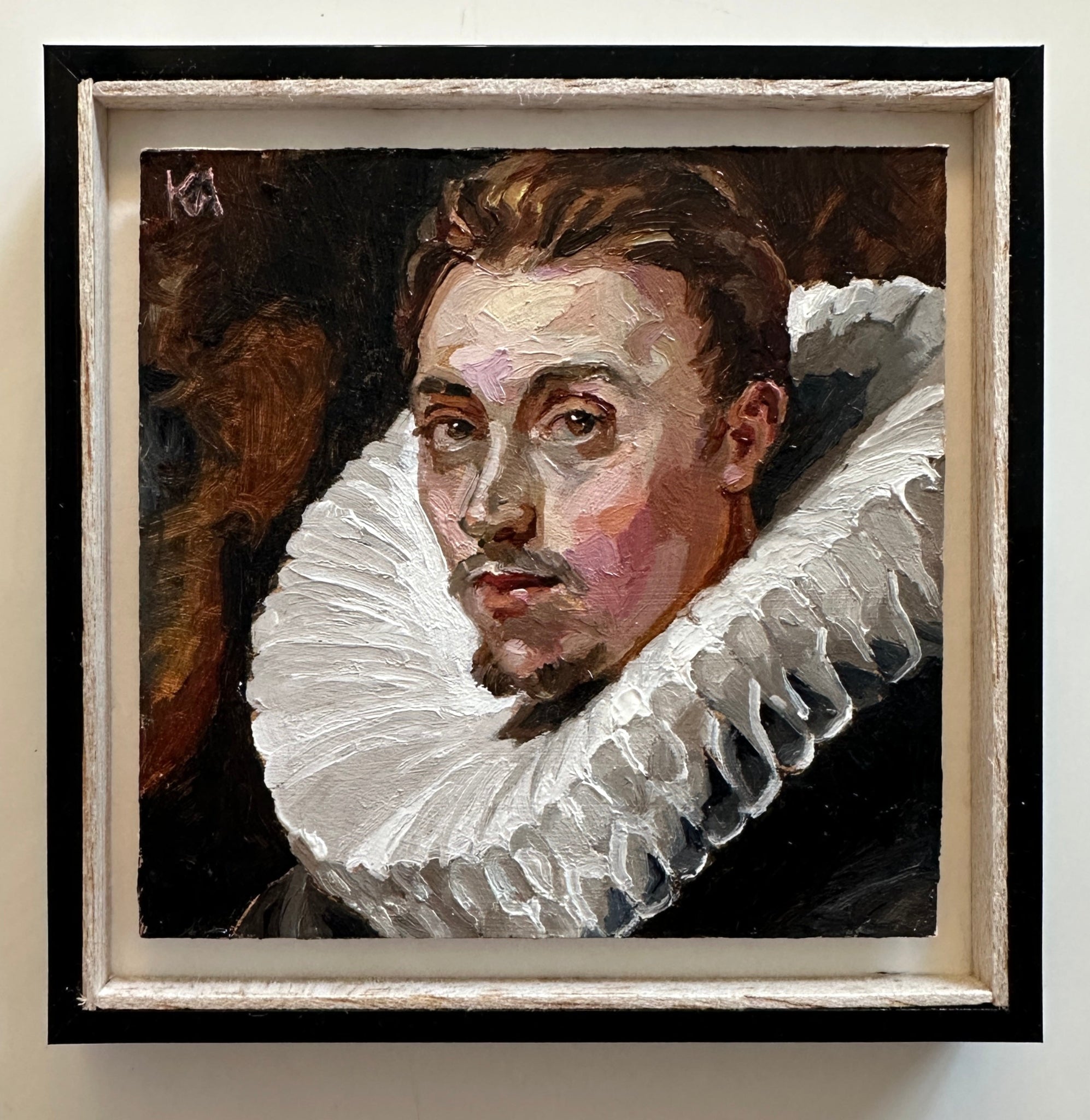 "Portrait of Young Man" after Peter Paul Rubens