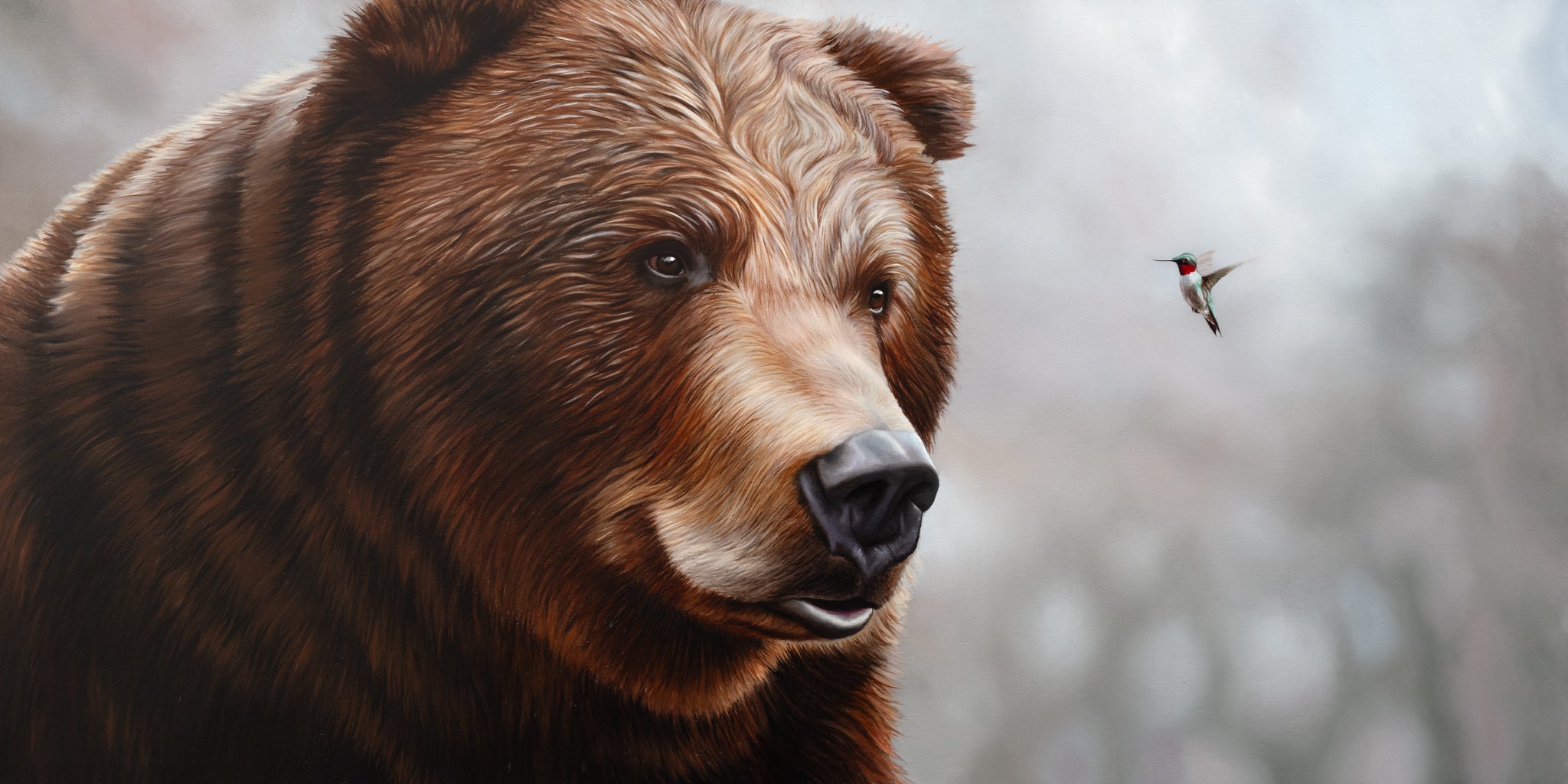 Hummingbear by Robert Lange