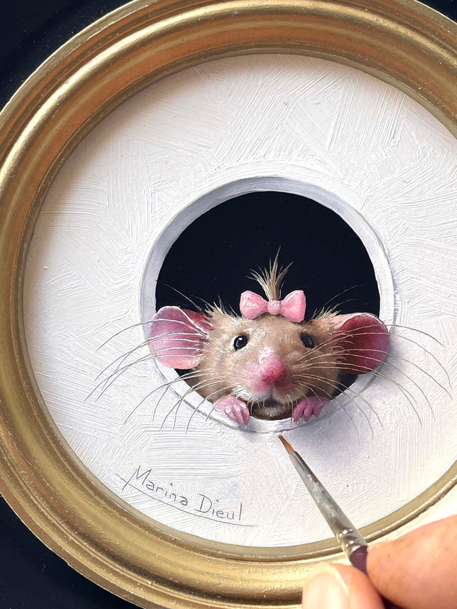 Petite Souris - Pink Bow