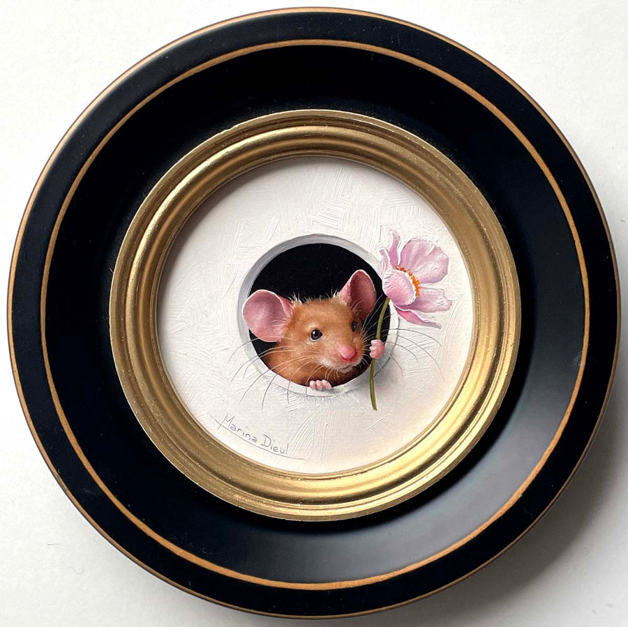 Petite Souris - Pink Flower