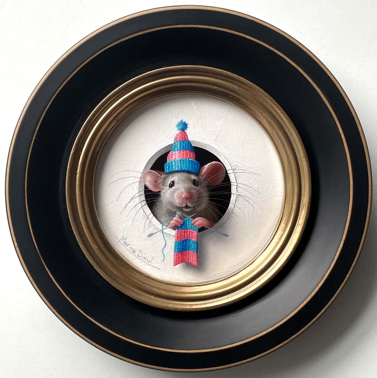 "Petite Souris" - Knitting Time
