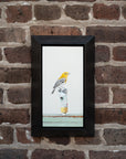 Backyard Color Study (yellow throated vireo)