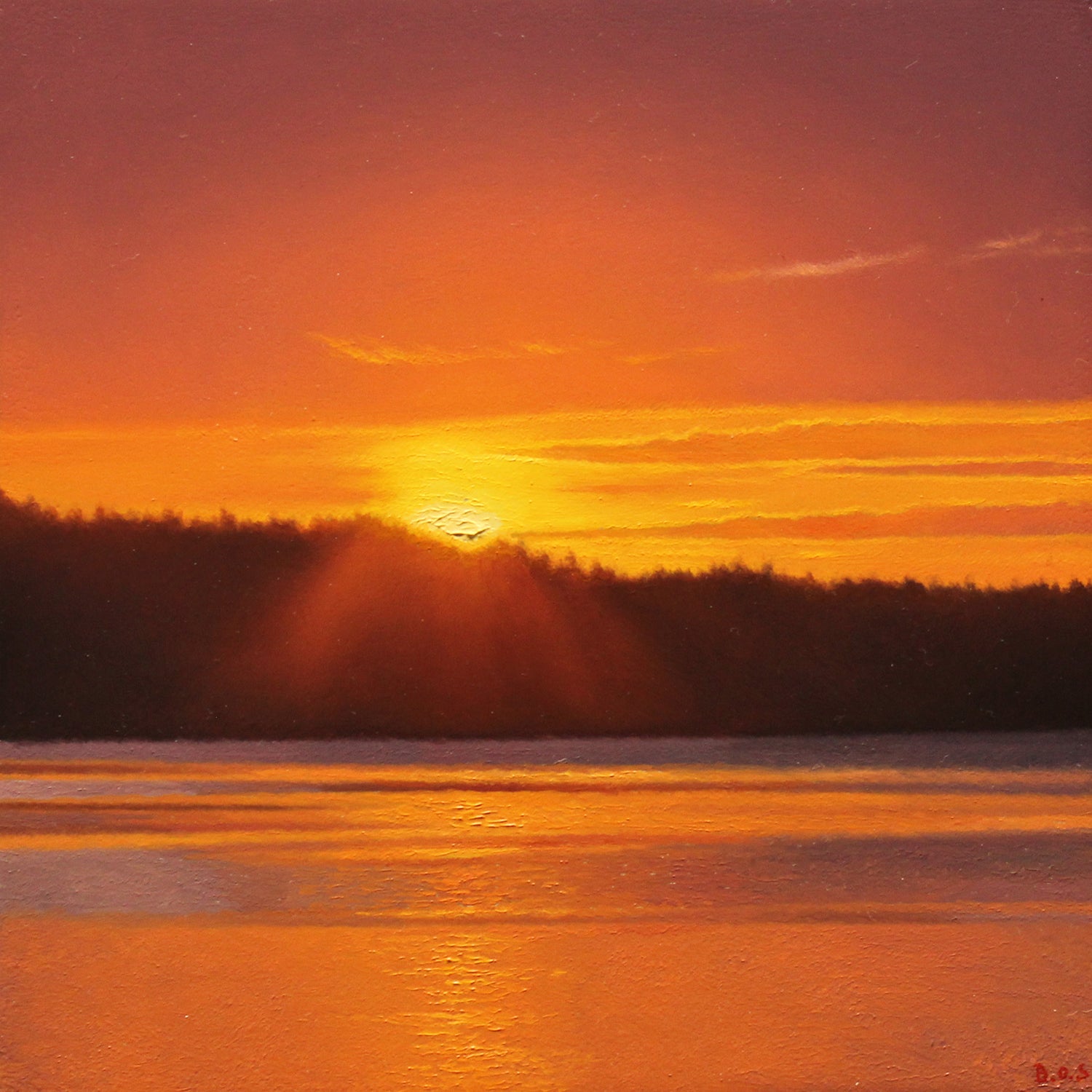 Sunset in Late Summer