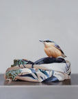 Silk Sanctuary - Red Breasted Nuthatch