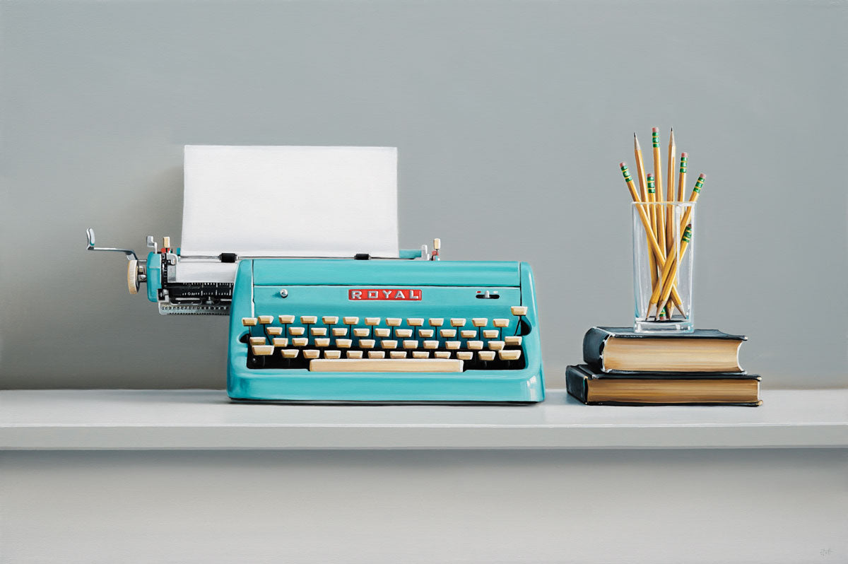 1957 Royal Quiet De Luxe and Pencils