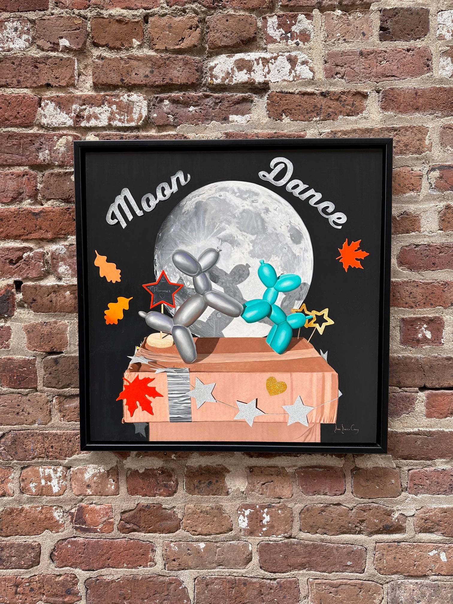 Unique moon dance painting