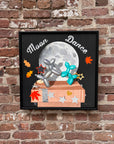 Unique moon dance painting