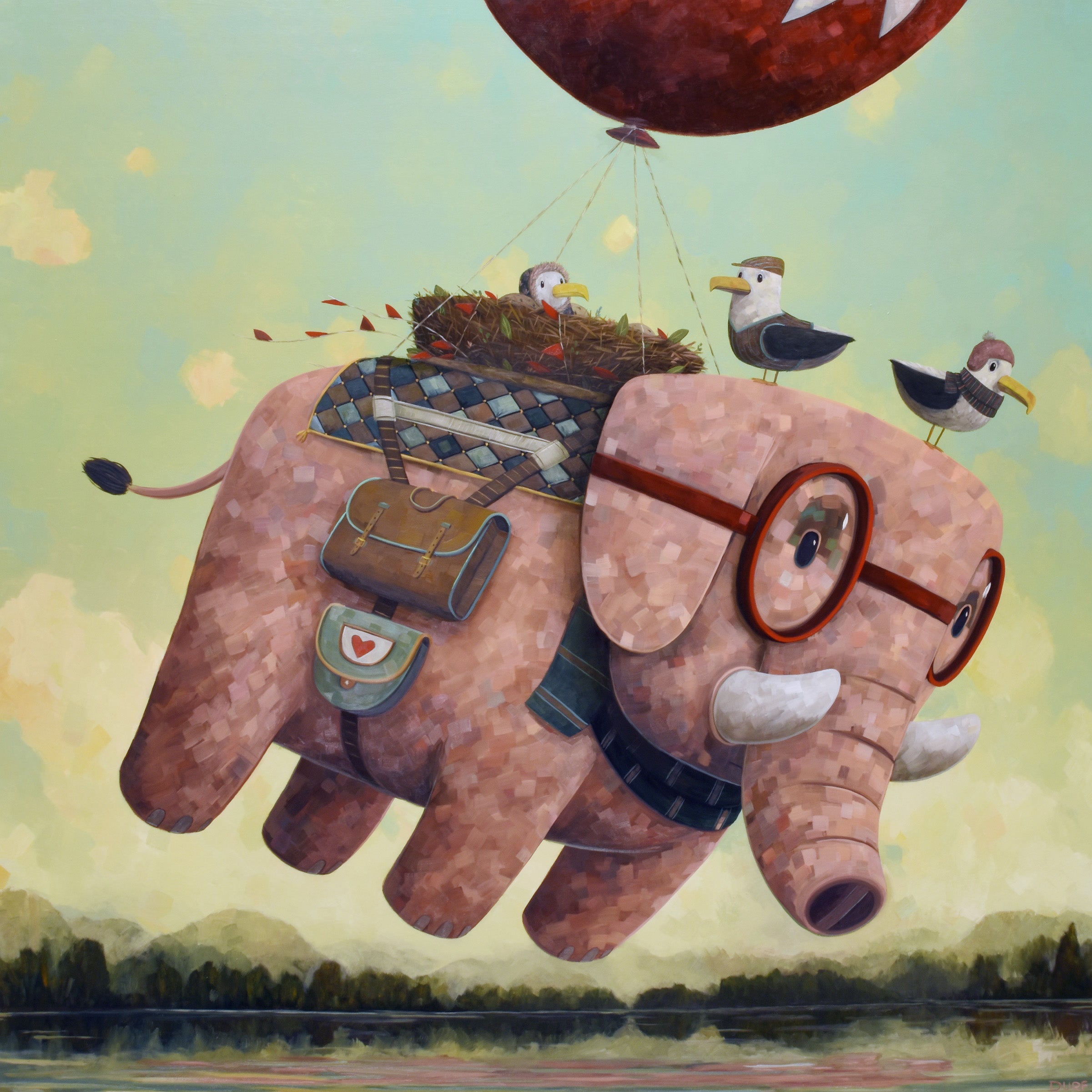 Michael Helps with the Move