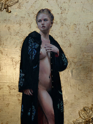 Gilded Nude Study I