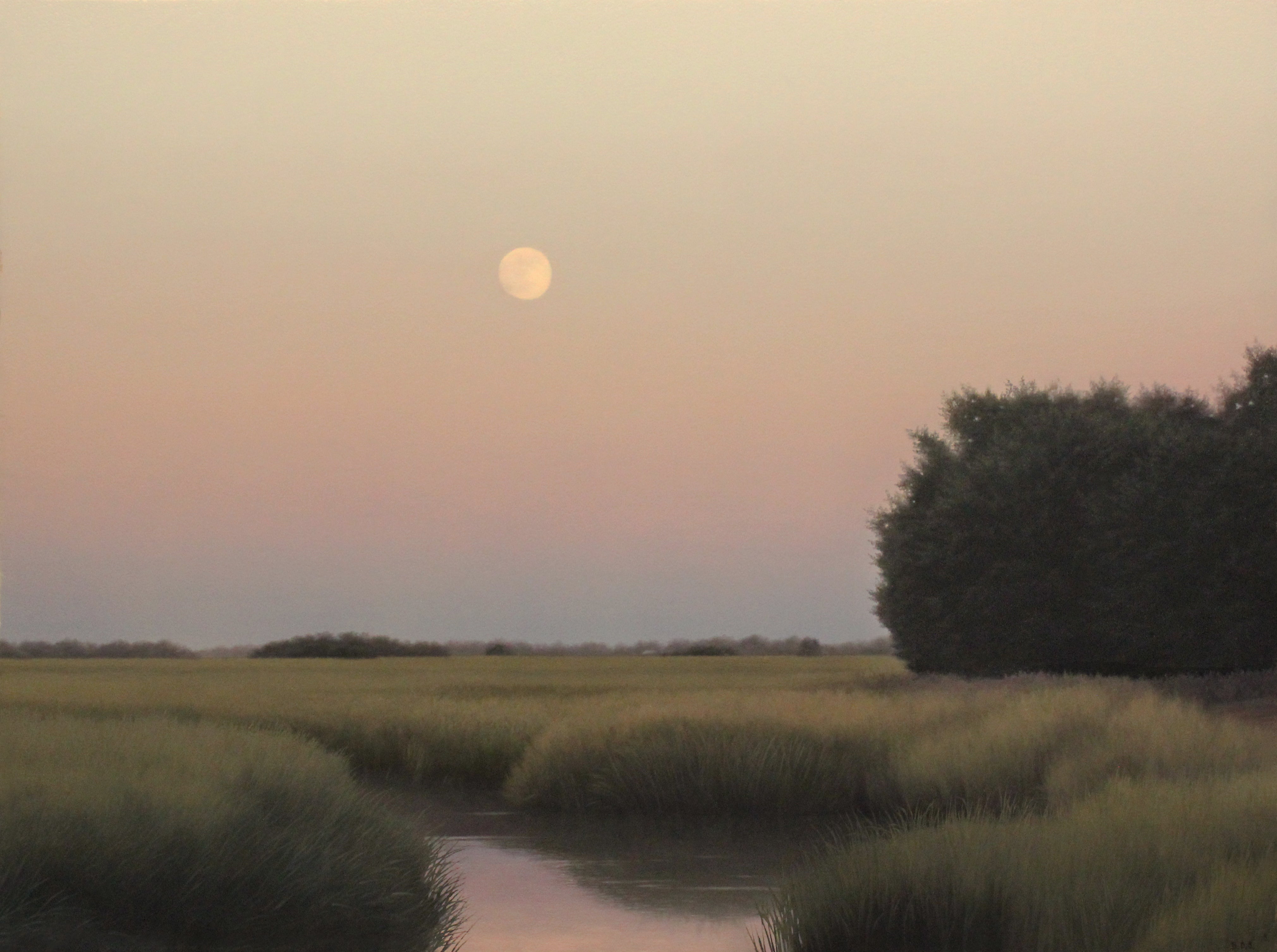 Waxing Gibbous Robert Lange Studios